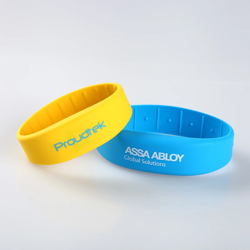 RFID Silicone Wristband — Featured RFID product manufactured by RFIDAK