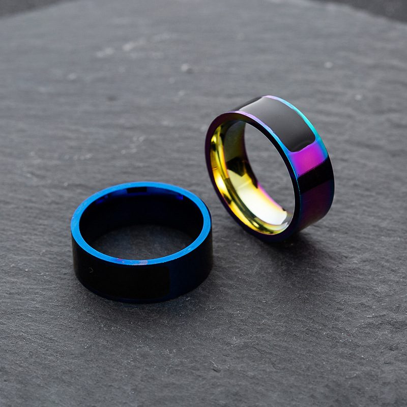Multi-Color PVD NFC Ring — RFID Rings
