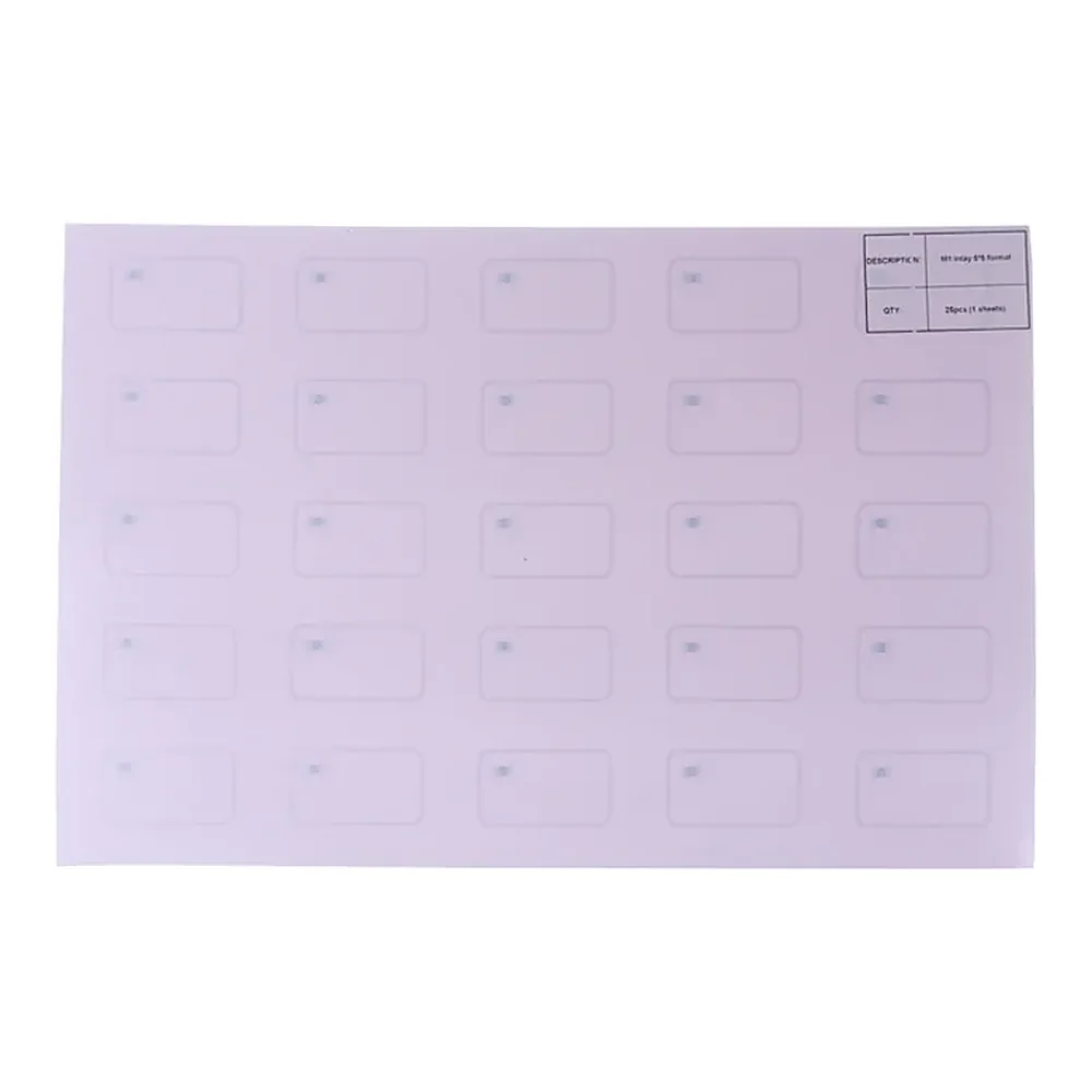 Prelam Inlay Sheet (Standard Prelam) — Card Inlay